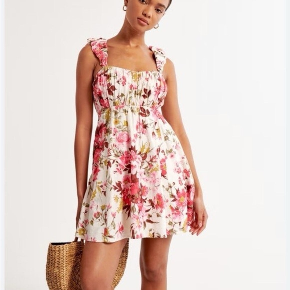 Floral Pink Dress